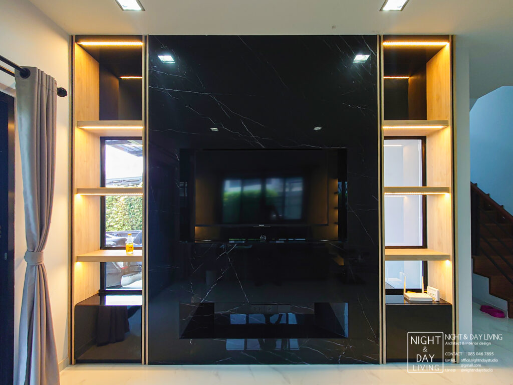 บิวท์อิน ผนังทีวี