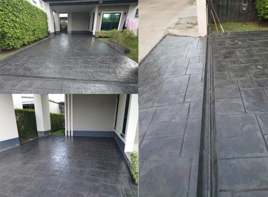 พื้นคอนกรีตพิมพ์ลาย